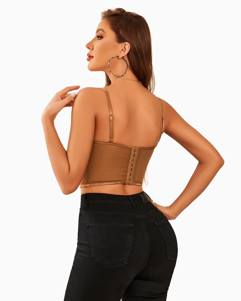 2 Pack Corset Tops Push Up Bustiers