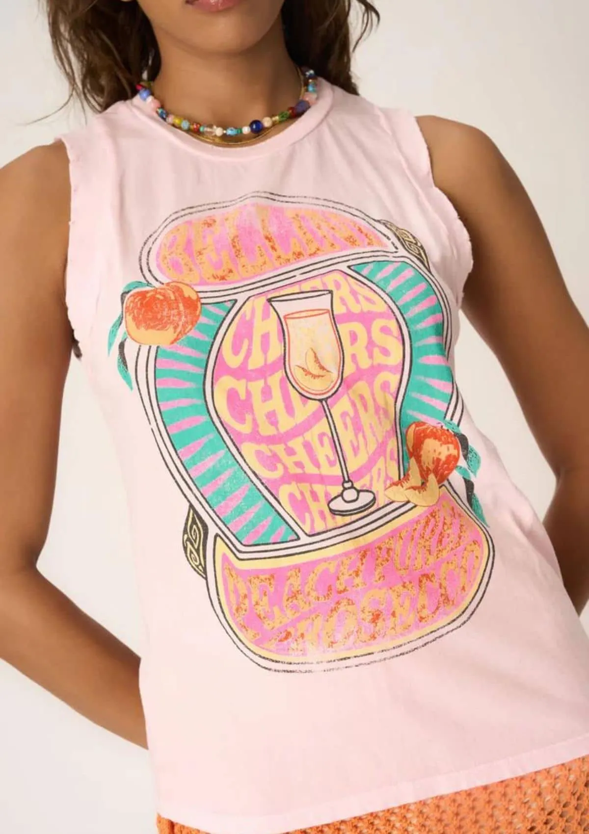 Bellini Tank - Pink