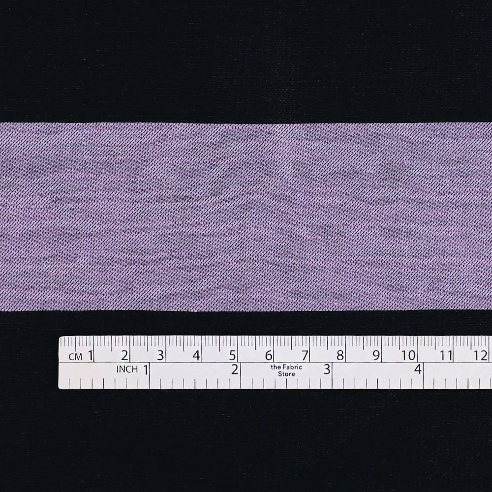 Bold Stripe Linen / Viscose - Lavender