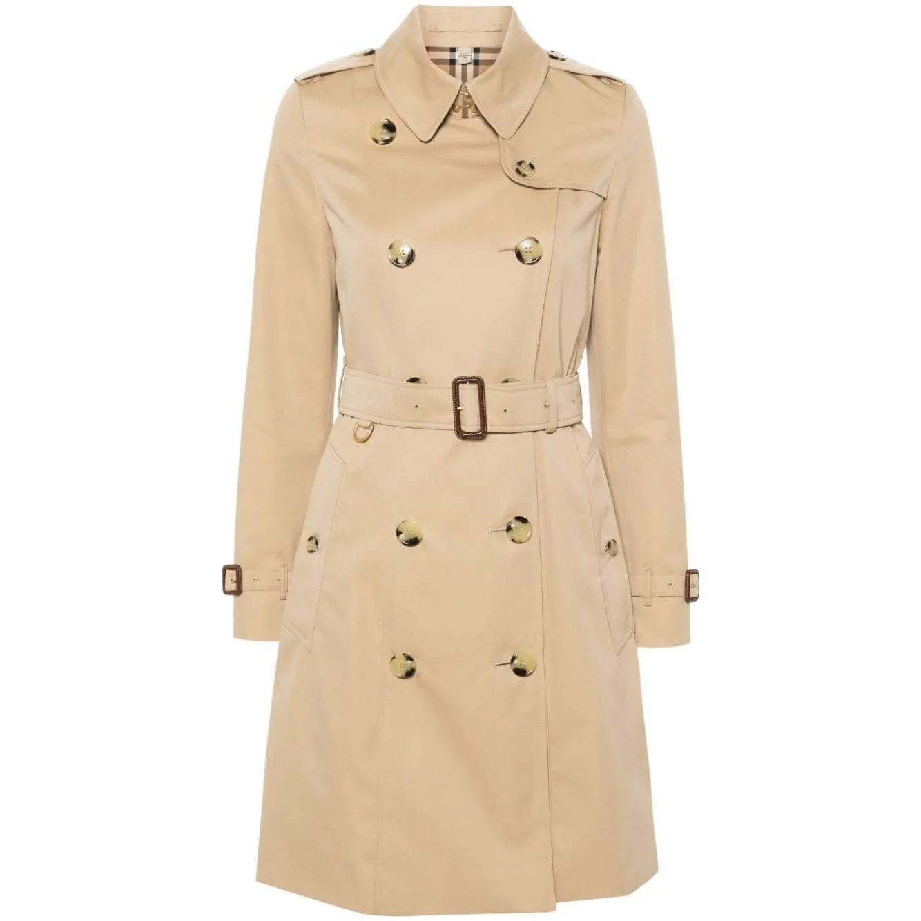 Burberry Coats Beige