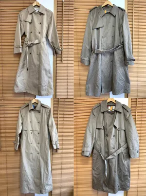 Classic Belted Trench Coats , (RX-143)