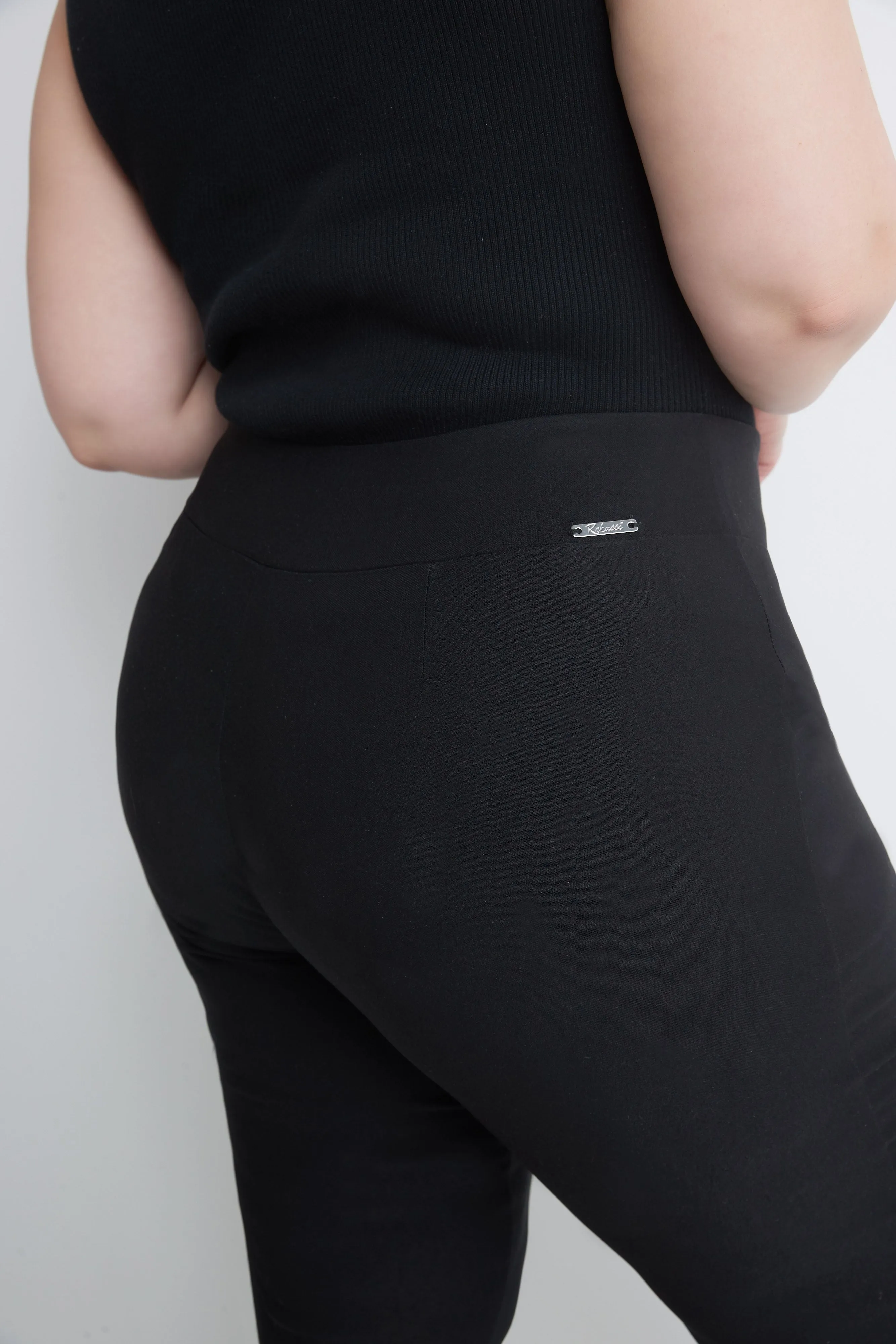 Curvy Capri with Flattering Wide Waistband