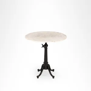 Ellis XV Cast Iron And Marble Table