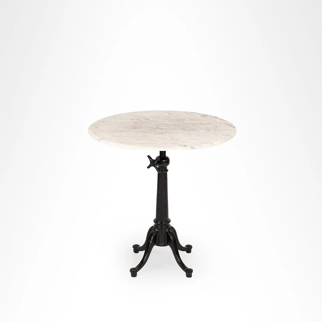 Ellis XV Cast Iron And Marble Table