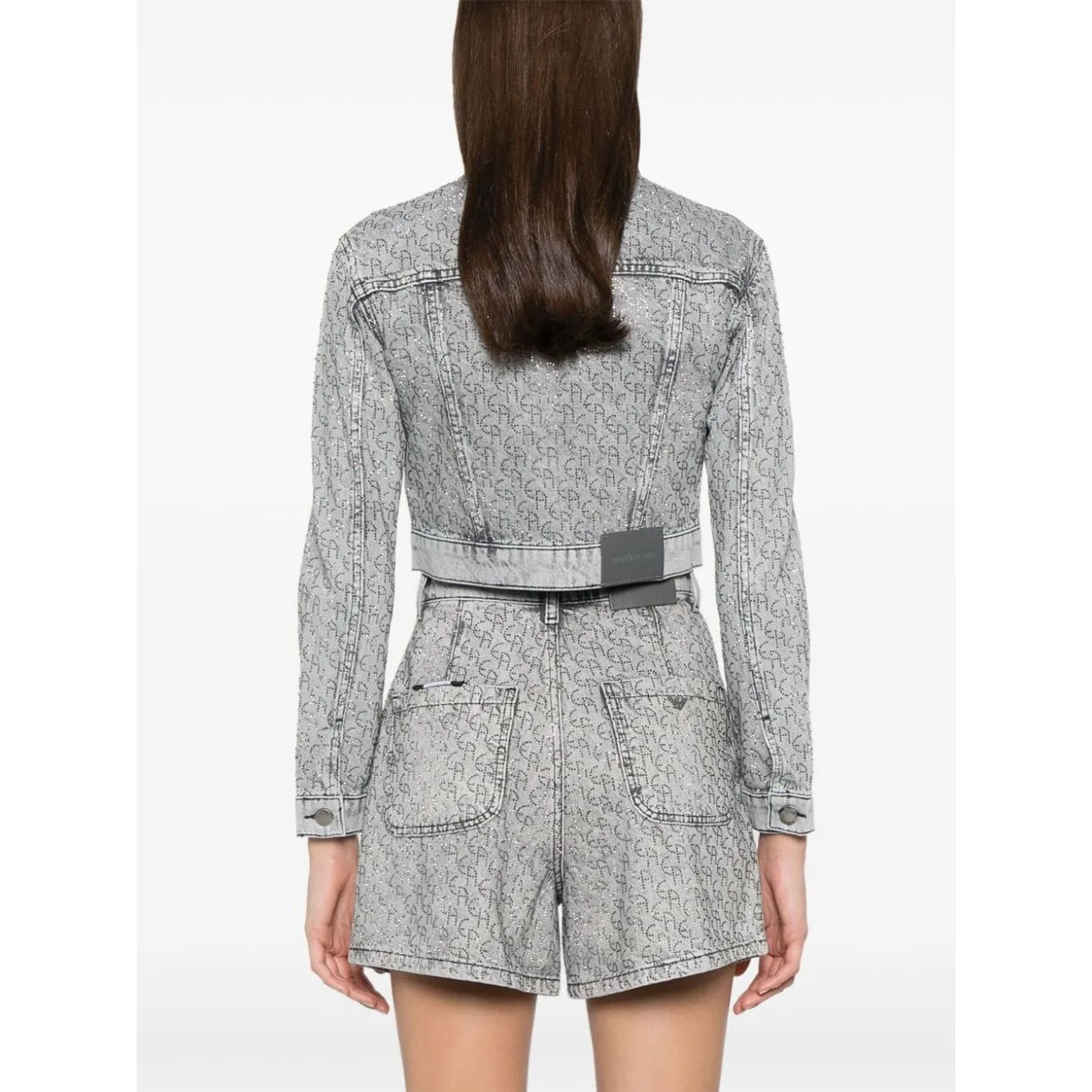 Emporio Armani Coats Grey