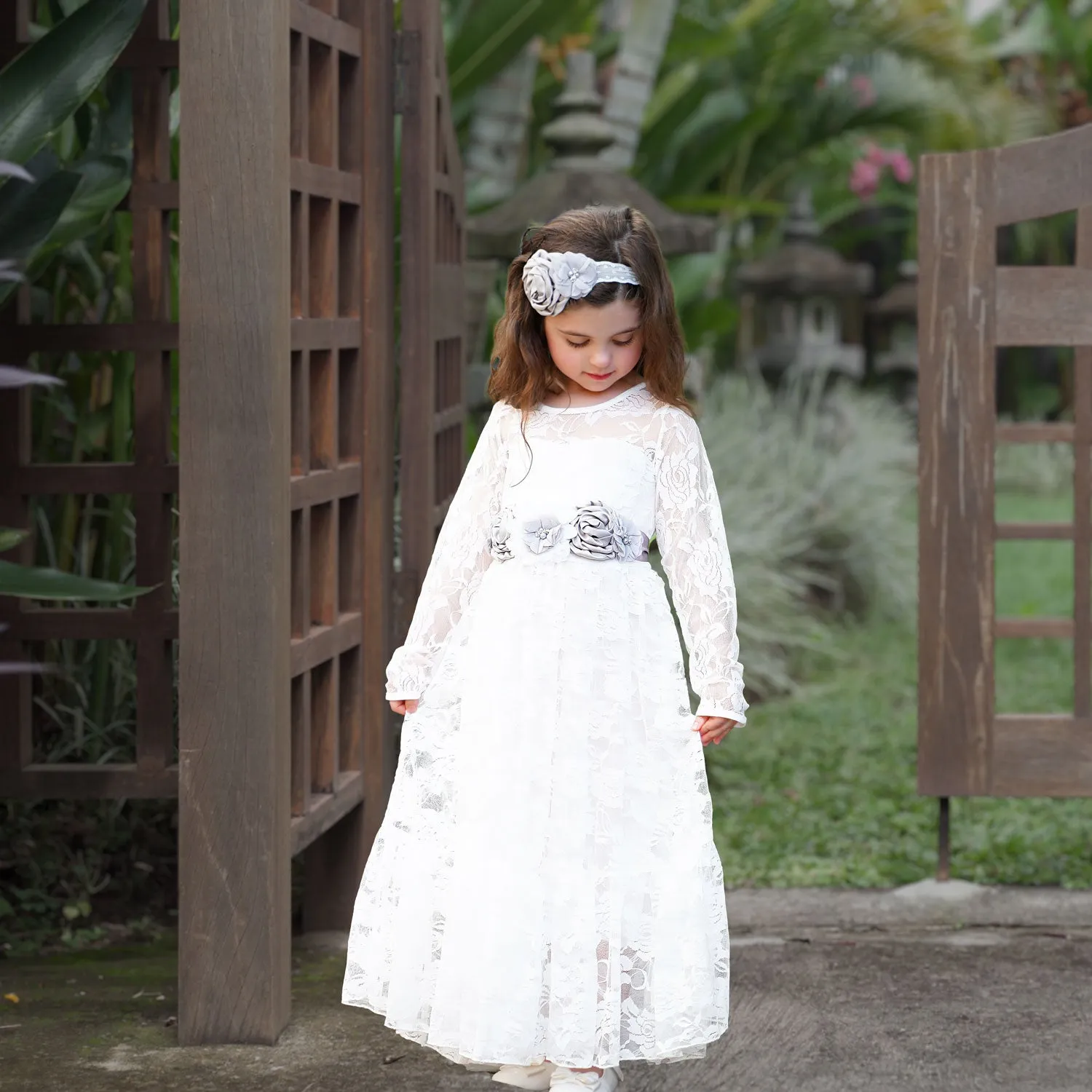 Evelyn Dress - Moon White