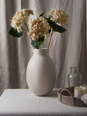 Faux Cream Vintage Hydrangea