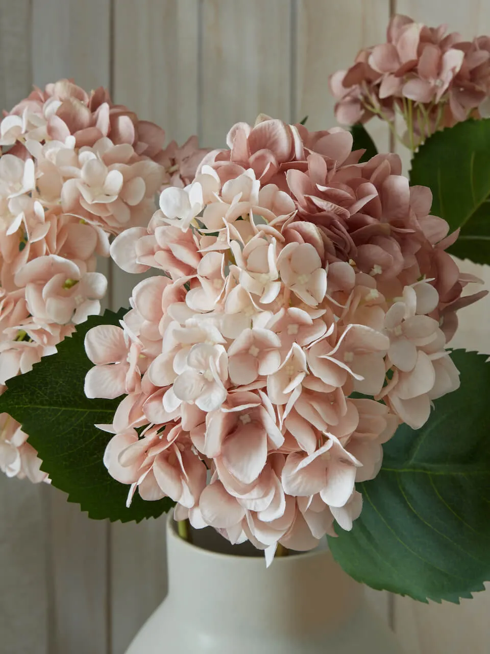 Faux Vintage Pink Hydrangea