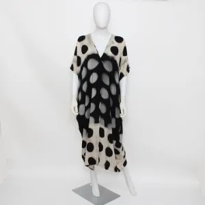 Inverse Polka Dot Maxi