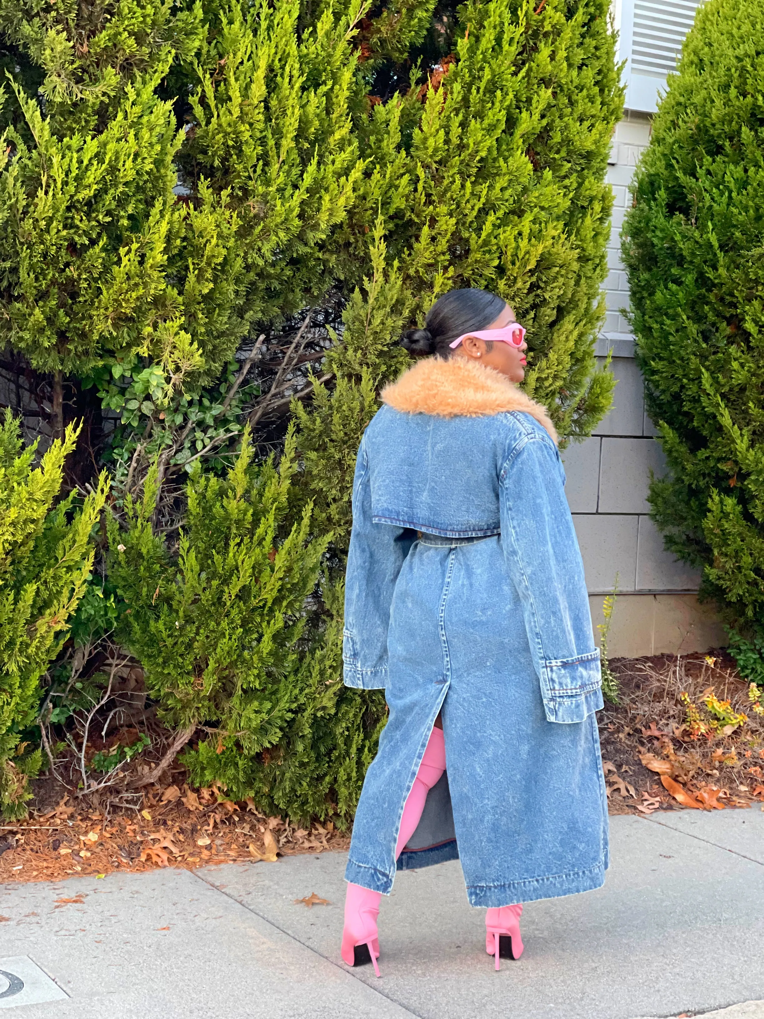 Jamie Denim Trench