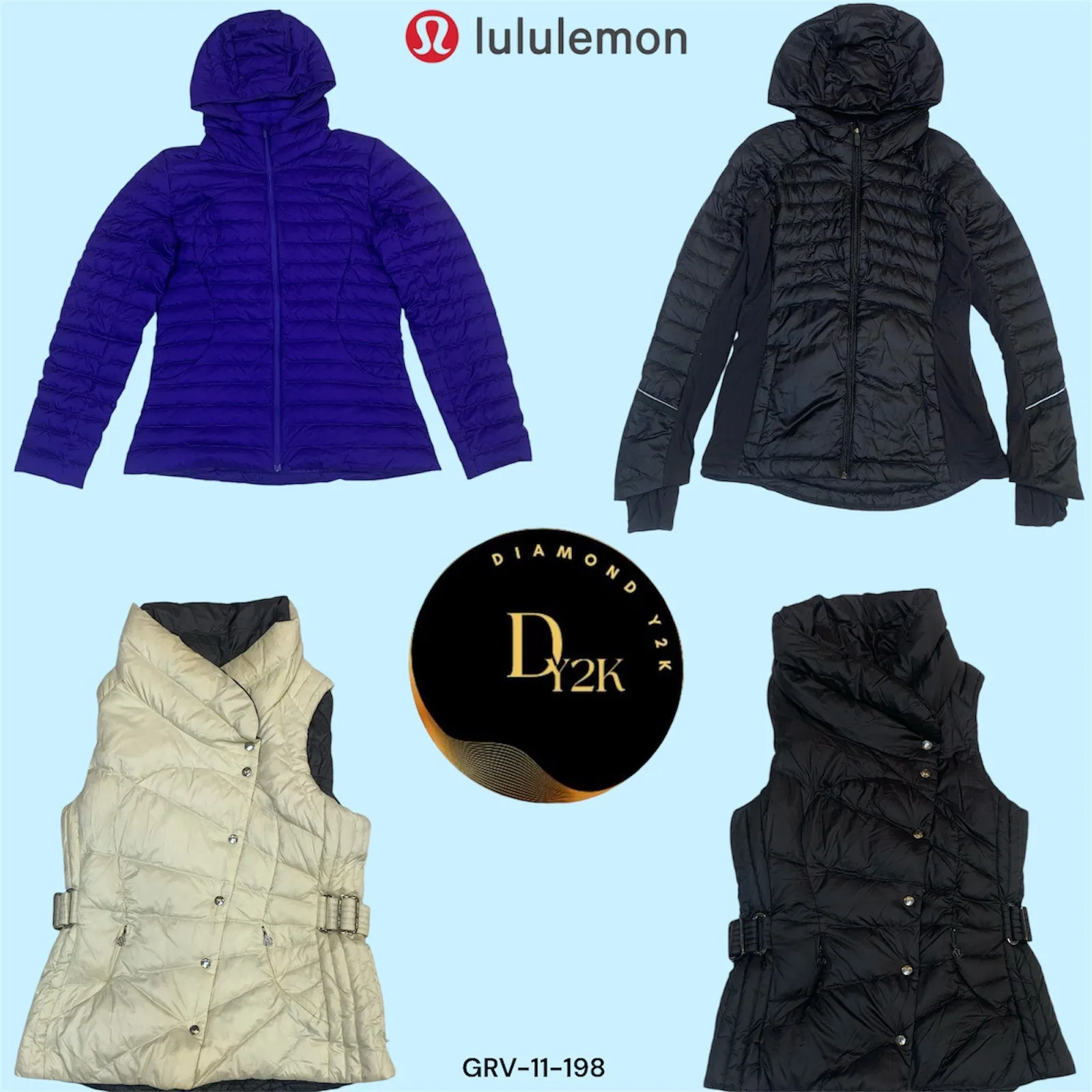 Lululemon Premium Puffer Mix - Water-Resistant (GRV-11-198)