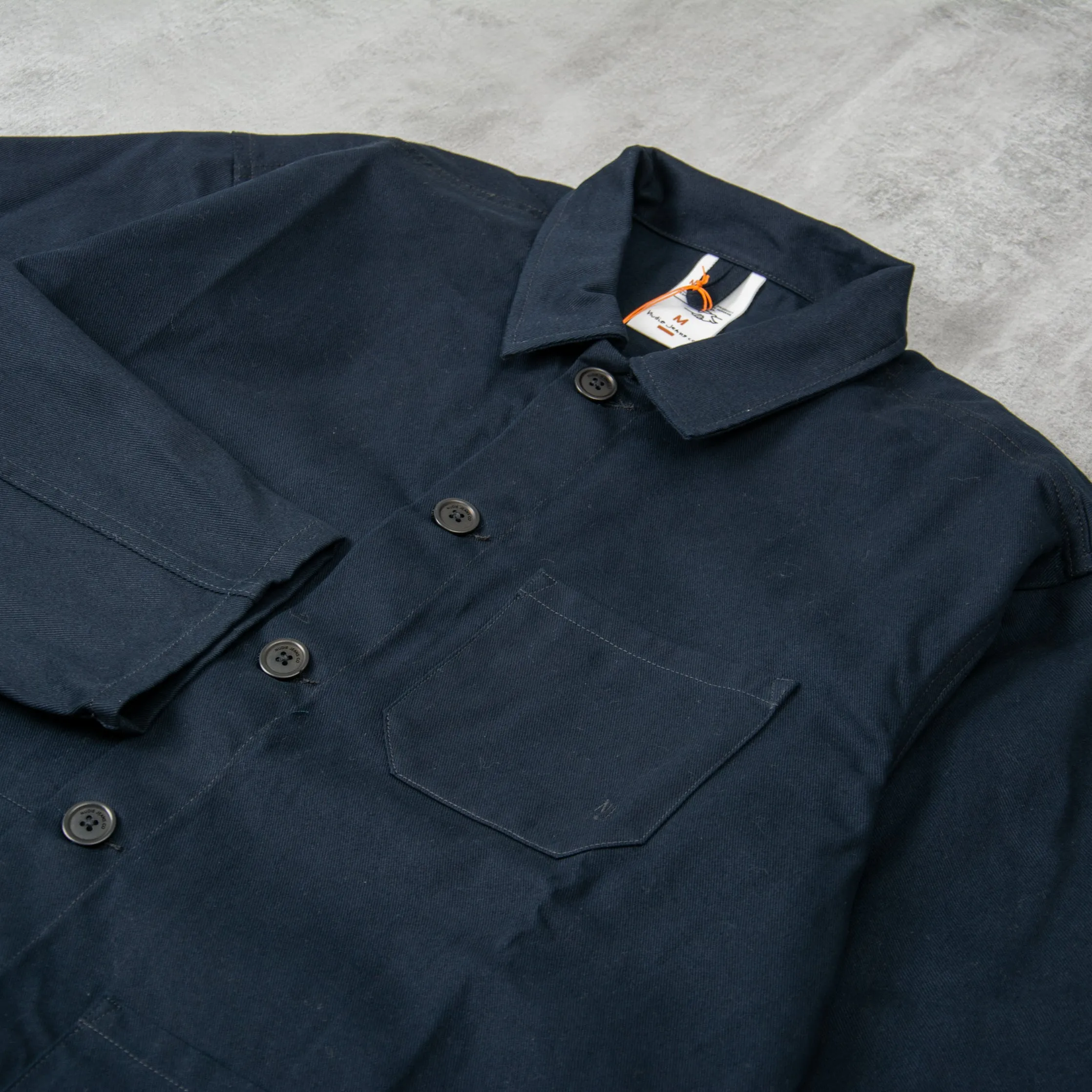 Nudie Buddy Classic Chore Jacket - Navy