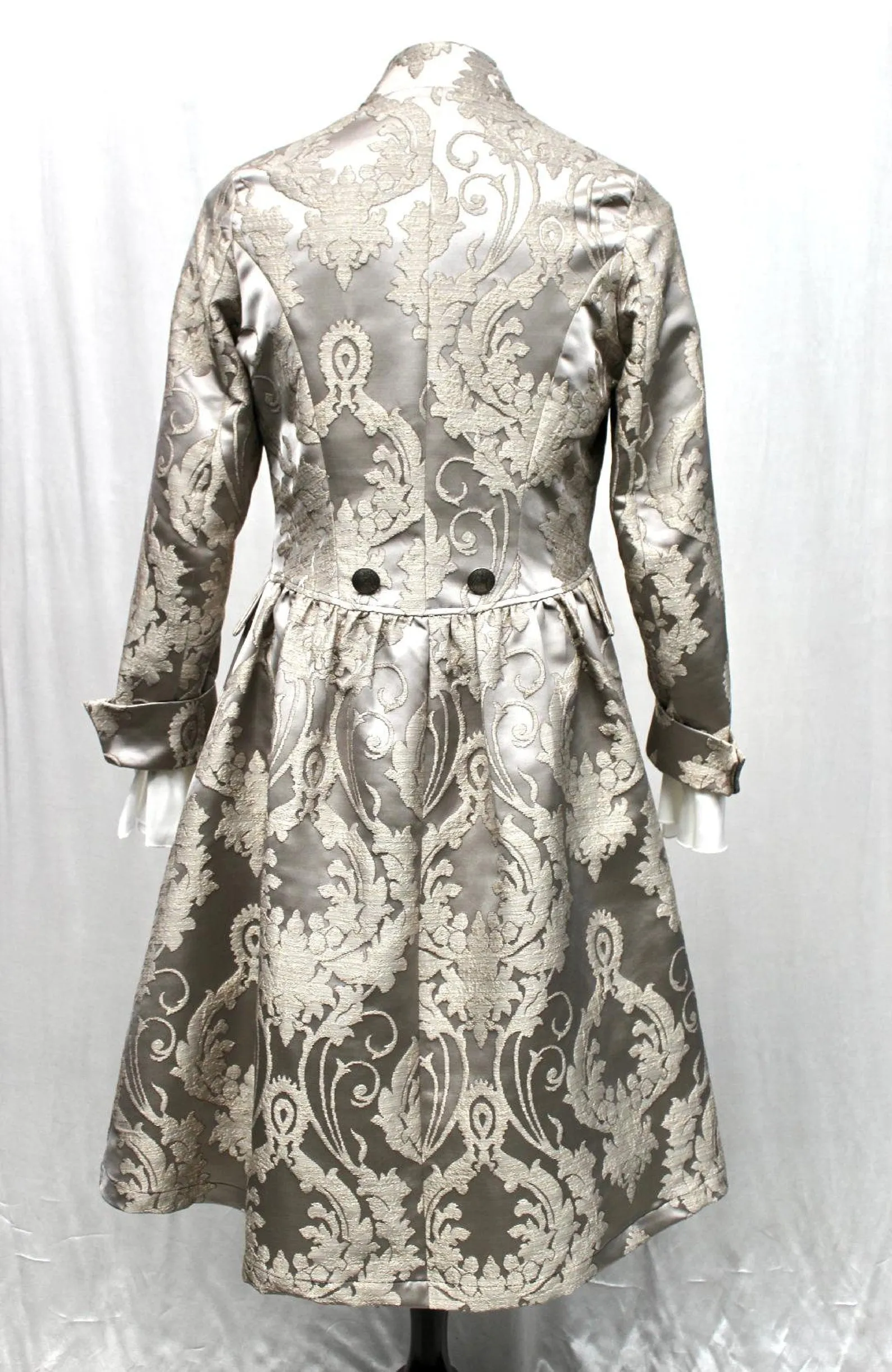 ORDER OF THE DRAGON COAT - SILVER BROCADE