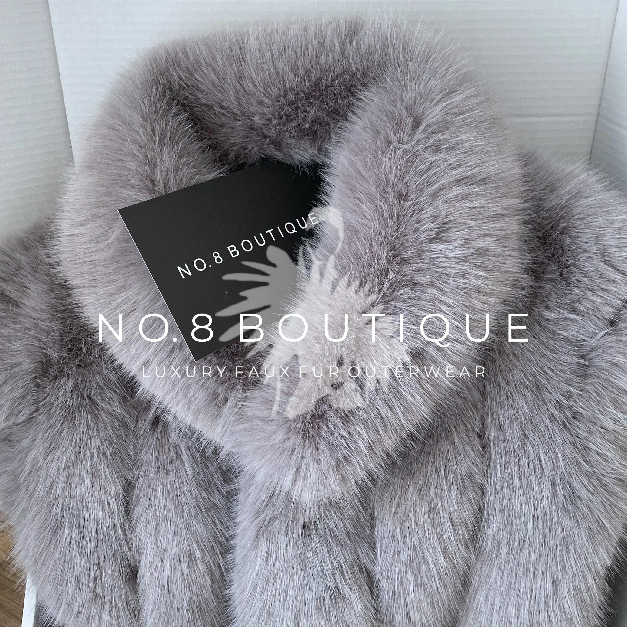 Paris Faux Fur Collar Coat