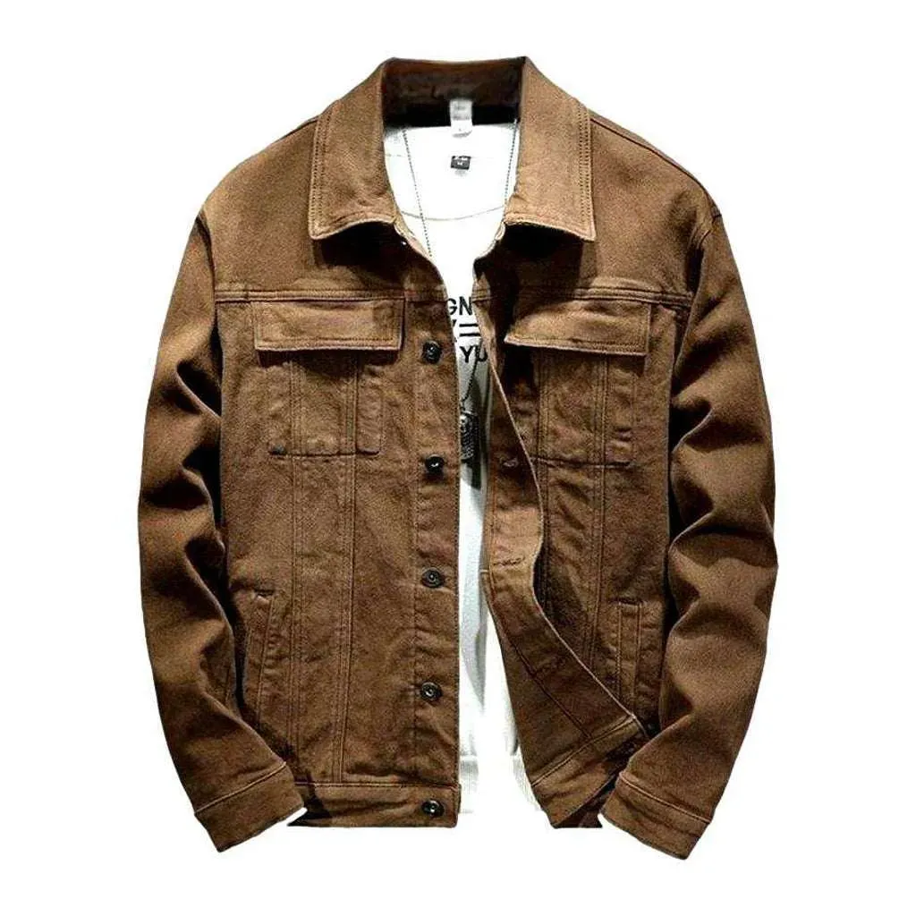 Regular men's denim jacket