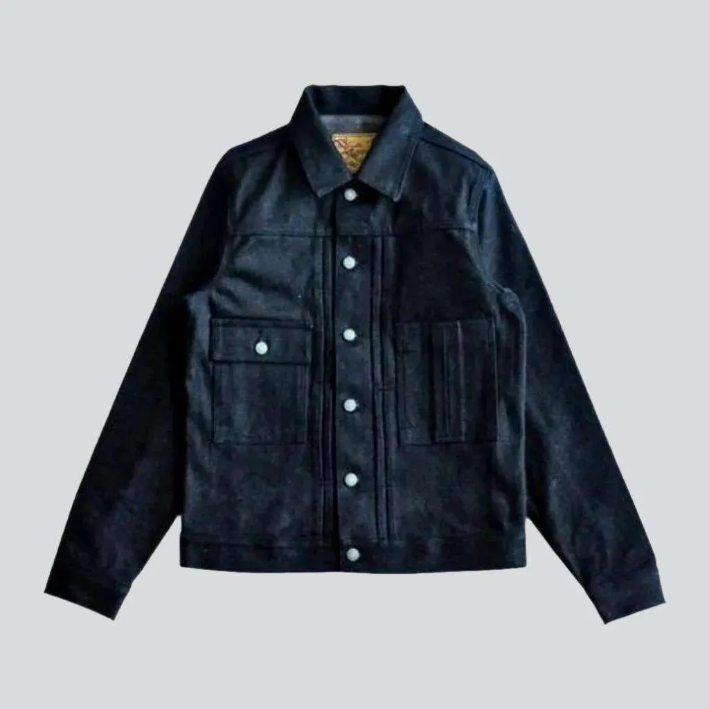 Regular selvedge jeans jacket