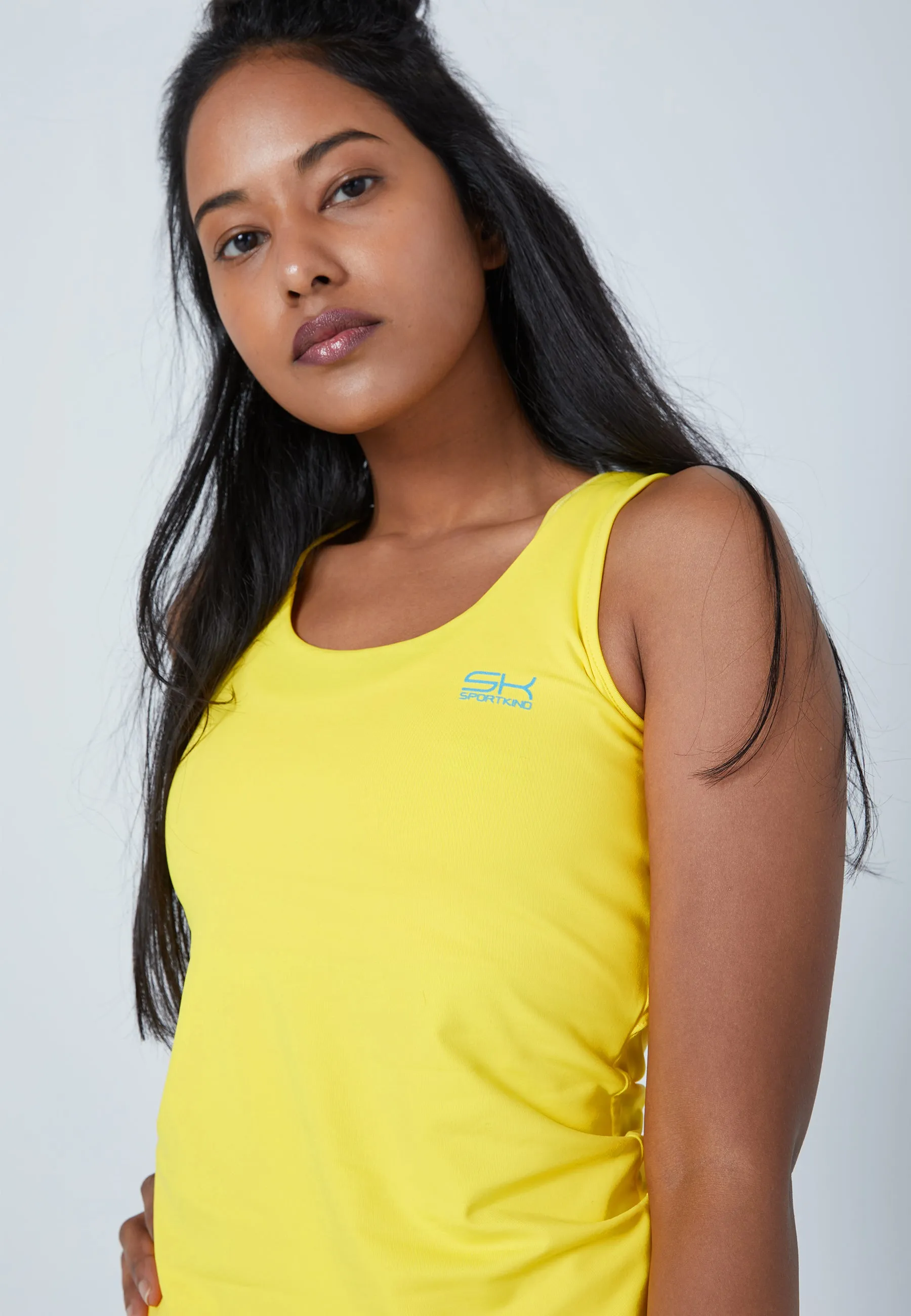 Tennis Tank Top, yellow