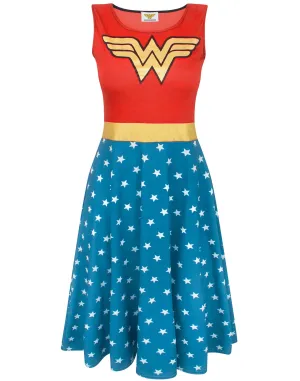 Wonder Woman Women's Costume Dress - Red