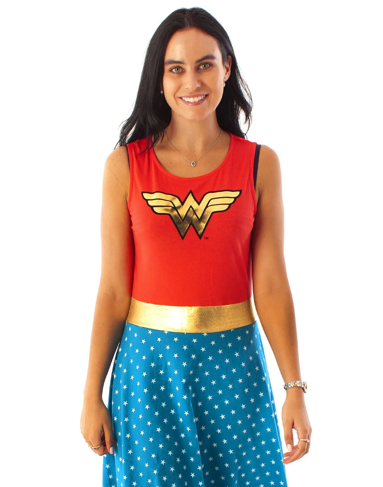 Wonder Woman Women's Costume Dress - Red